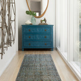 Loloi Javari Steel / Lagoon Rug RUGS - synthetic Loloi