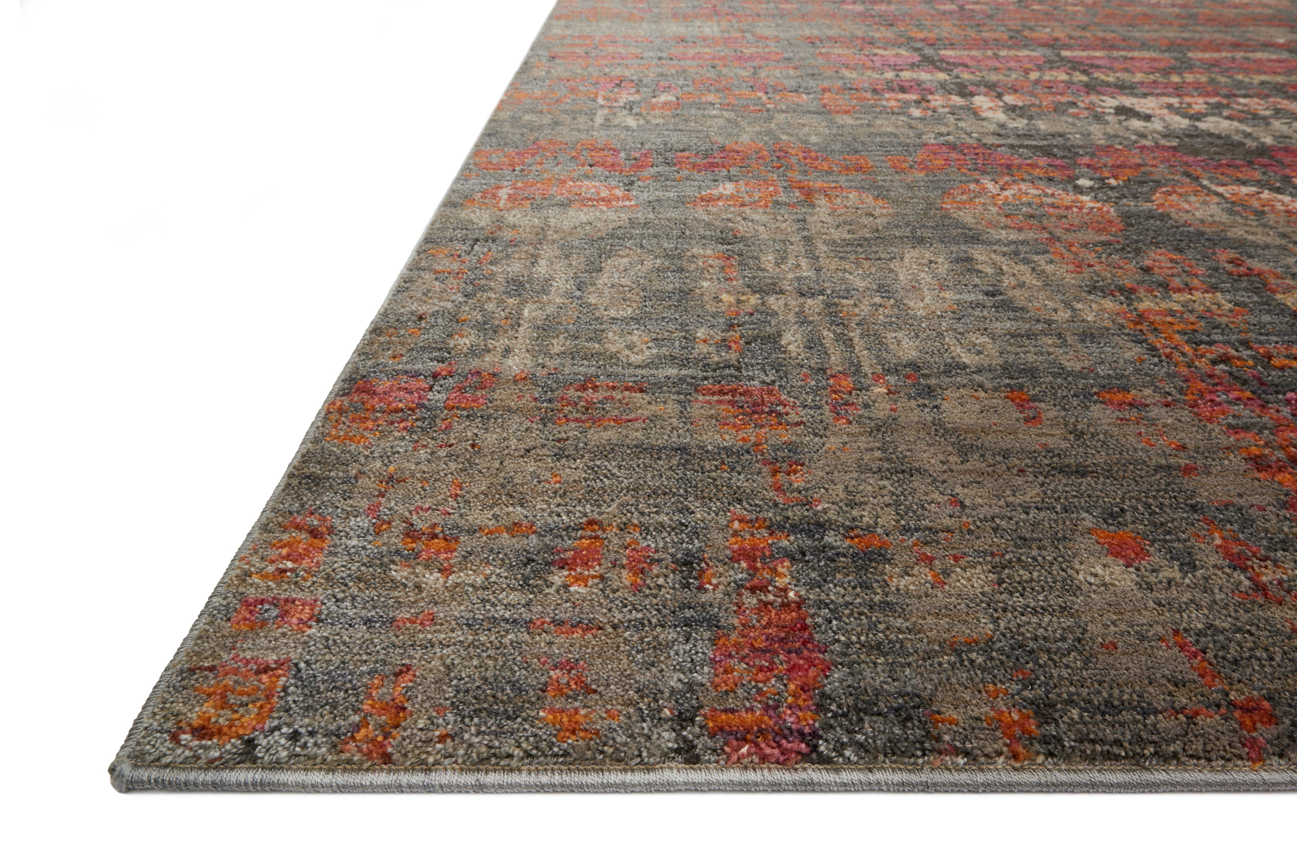 Loloi Javari Steel / Sunrise Rug RUGS - synthetic Loloi