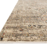 Loloi Javari Grey / Multi Rug RUGS - synthetic Loloi