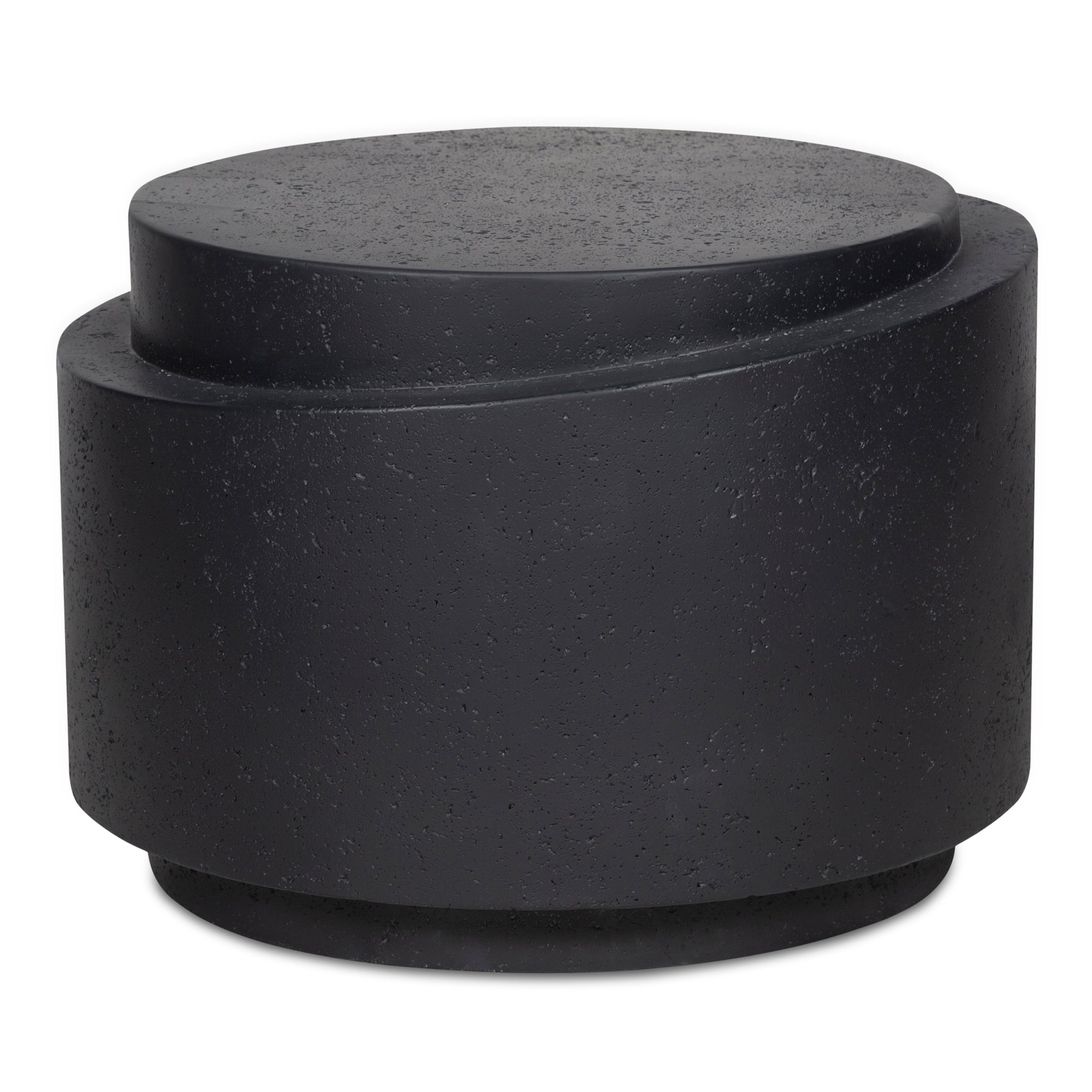 Cosmo Outdoor Accent Table, Black