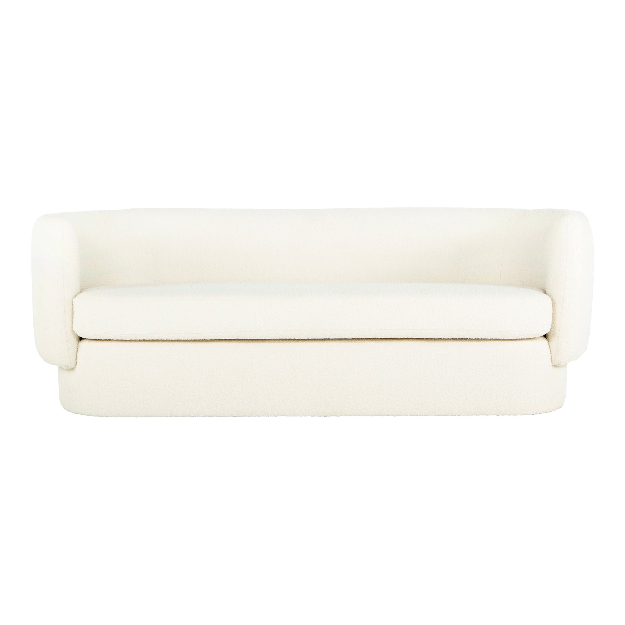 Kory 84" Sofa, White