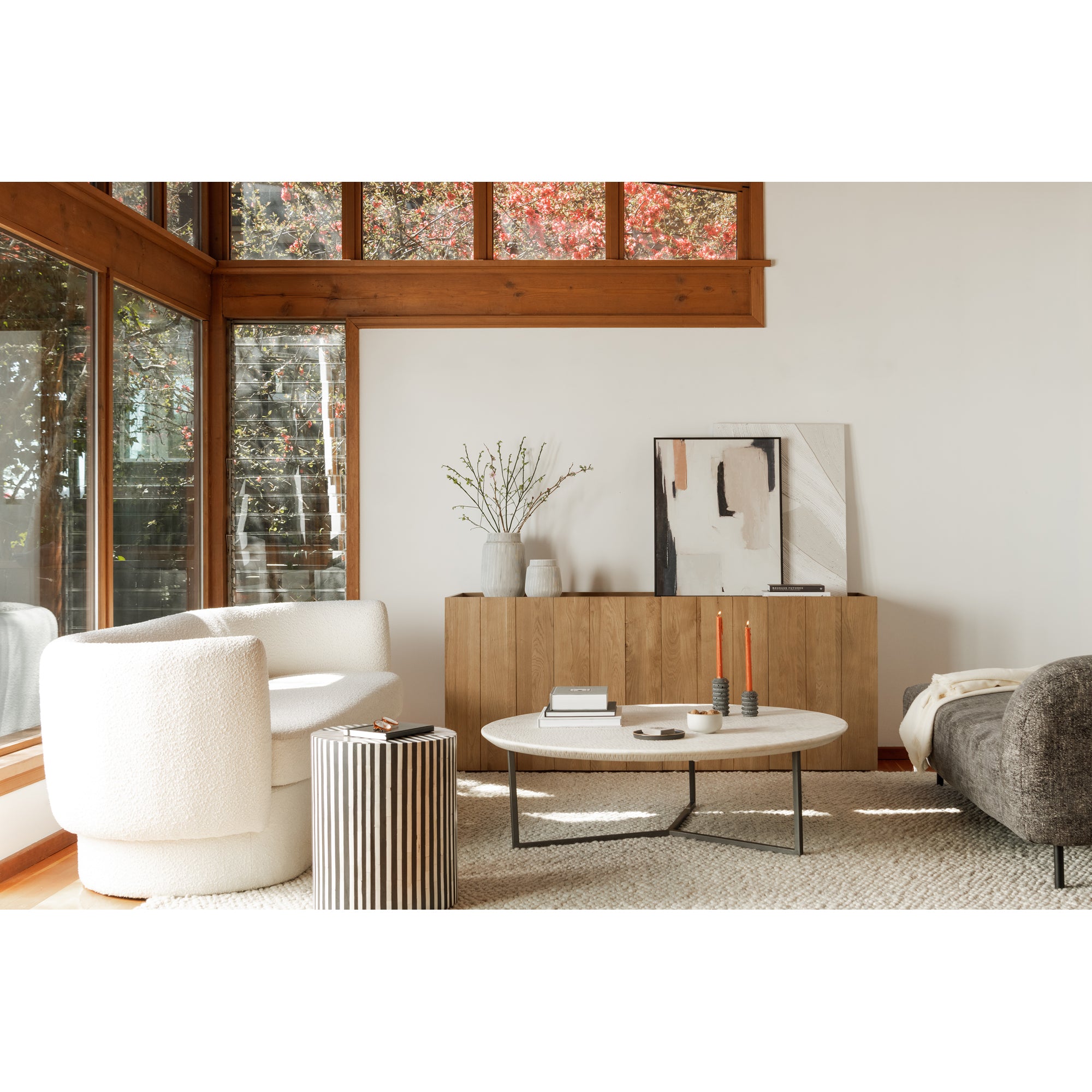 Kory 84" Sofa FURNITURE - sofa Moe's Furniture