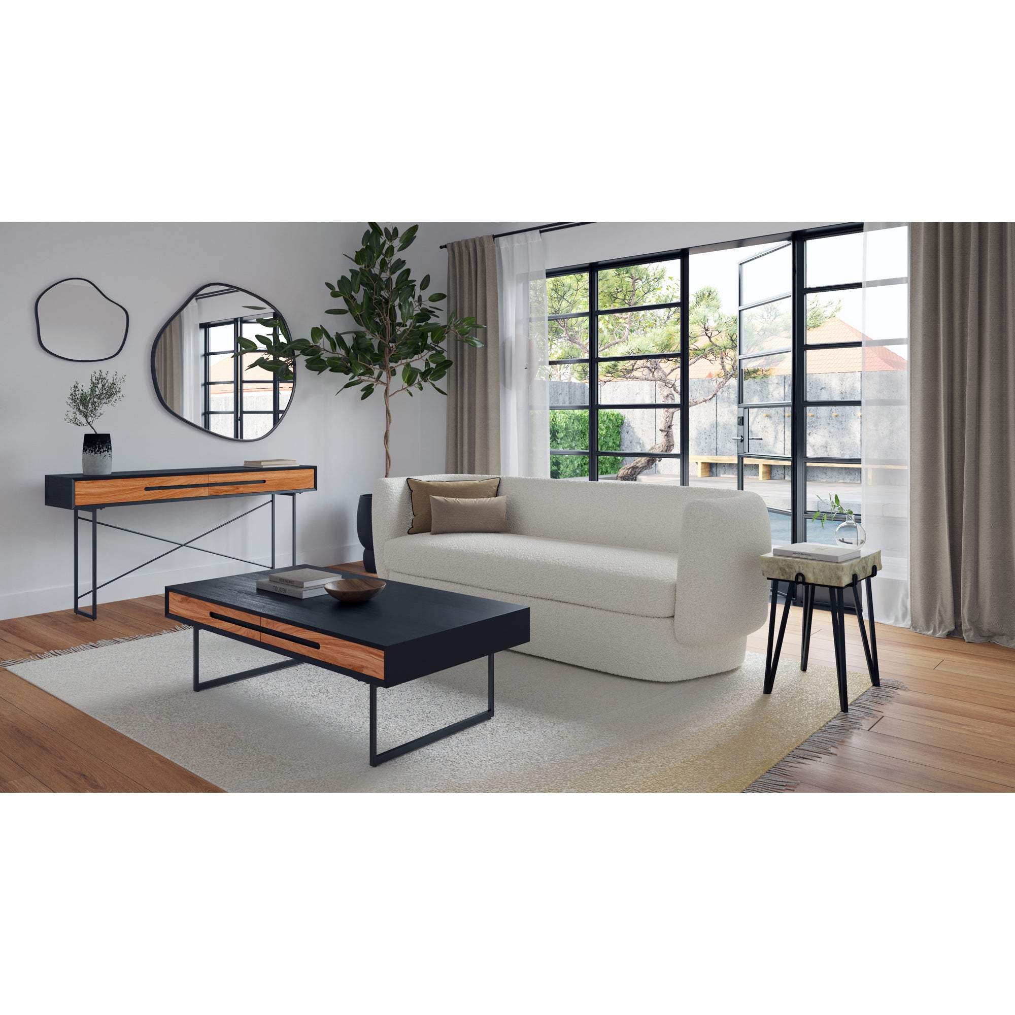Kory 84" Sofa FURNITURE - sofa Moe's Furniture