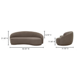 Excelsior Sofa FURNITURE - sofa Moe's Furniture