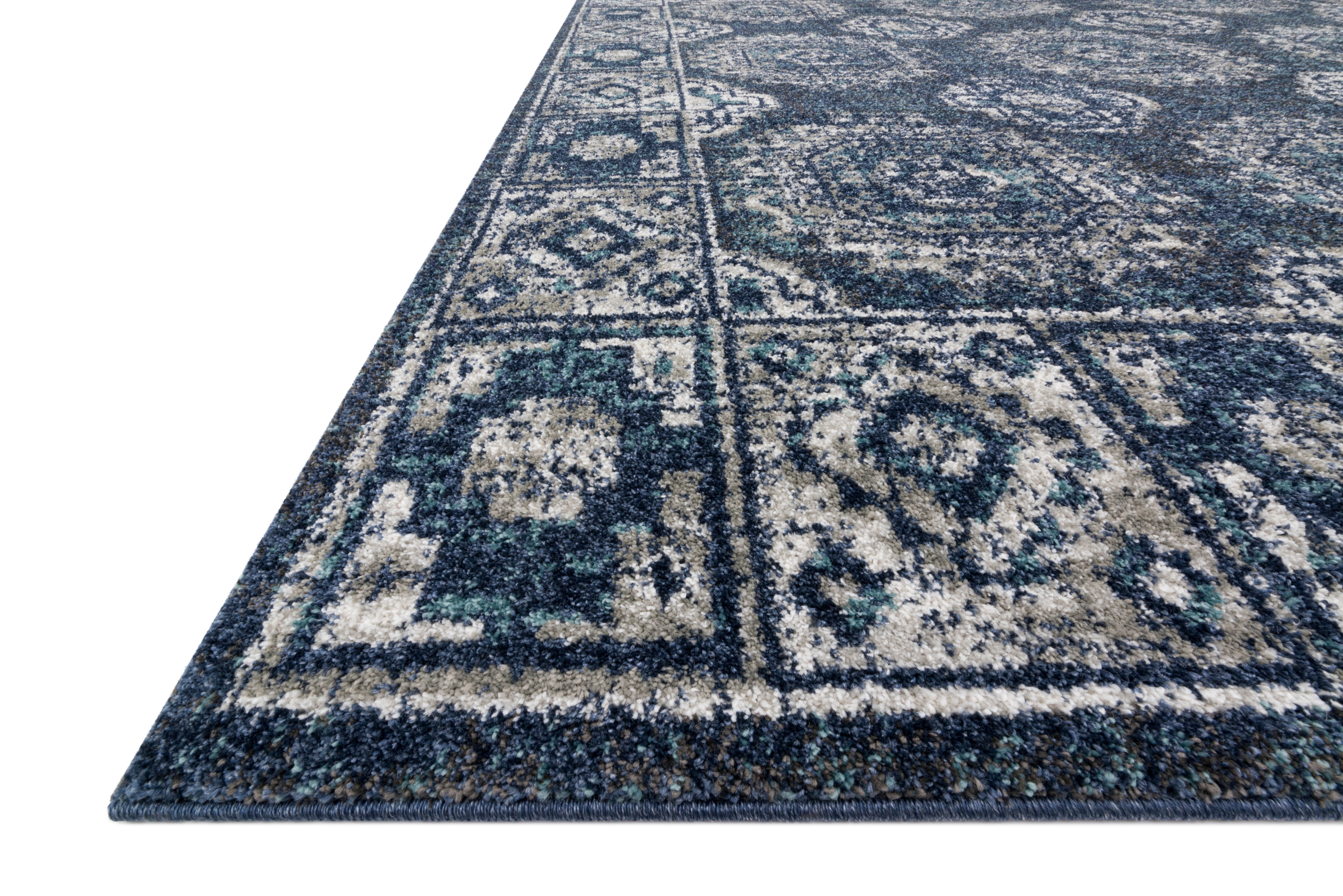Loloi Joaquin Denim / Grey Rug Loloi