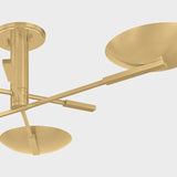 Johnson Semi Flush LIGHTING - Semi Flush Hudson Valley Lighting