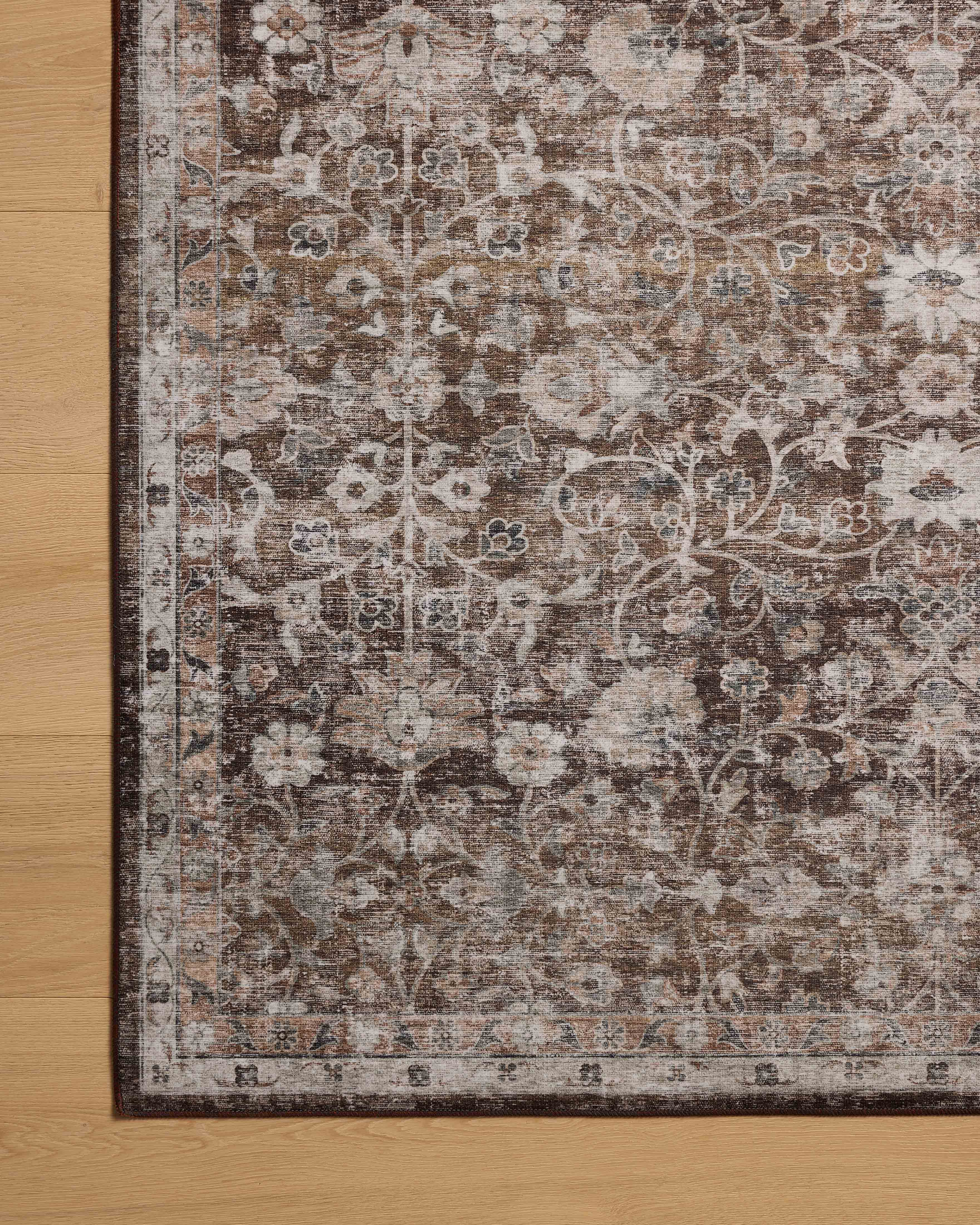 FLOOR MODEL - Amber Lewis x Loloi Josie Earth / Natural - 3'6" x 5'6" RUGS - floor model Loloi