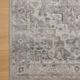 Amber Lewis x Loloi Josie Silver / Natural Machine Washable Rug RUGS - synthetic Loloi