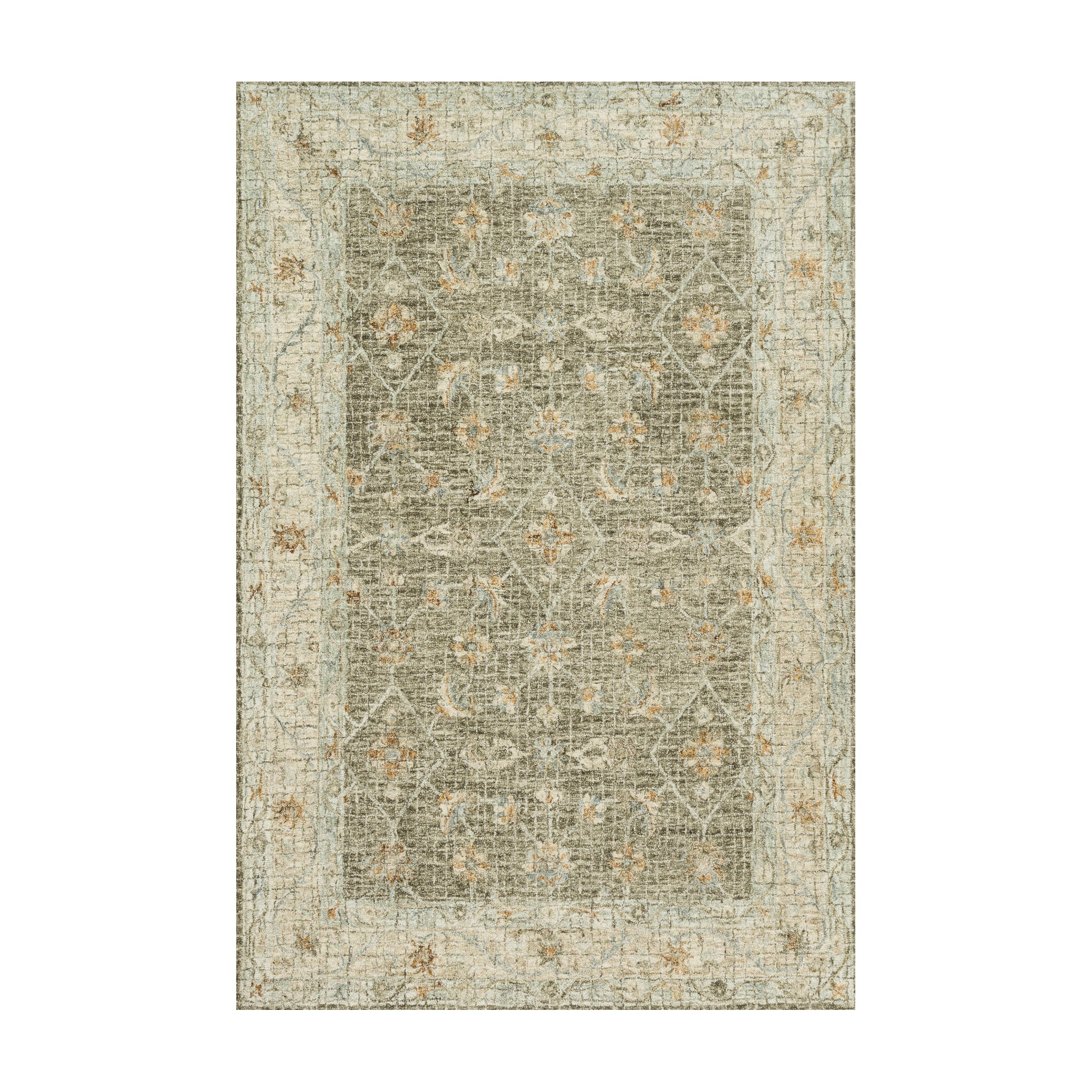 Loloi Julian Taupe / Sand Rug, 18" x 18"