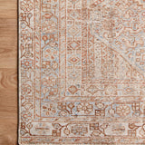 Chris Loves Julia x Loloi Jules Tangerine / Mist Rug RUGS - patterned Loloi