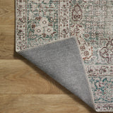 OVERSTOCK RUG - Loloi Jules Emerald / Antique Ivory - 2' x 5'