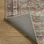 Chris Loves Julia x Loloi Jules Ink / Terracotta Rug 0-patterned rugs Loloi