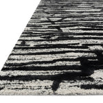 Loloi Juneau Ivory / Black Rug RUGS - wool Loloi