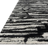 Loloi Juneau Ivory / Black Rug RUGS - wool Loloi