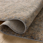Magnolia Home by Joanna Gaines x Loloi Junie Blue / Natural Rug RUGS - vintage inspired Loloi