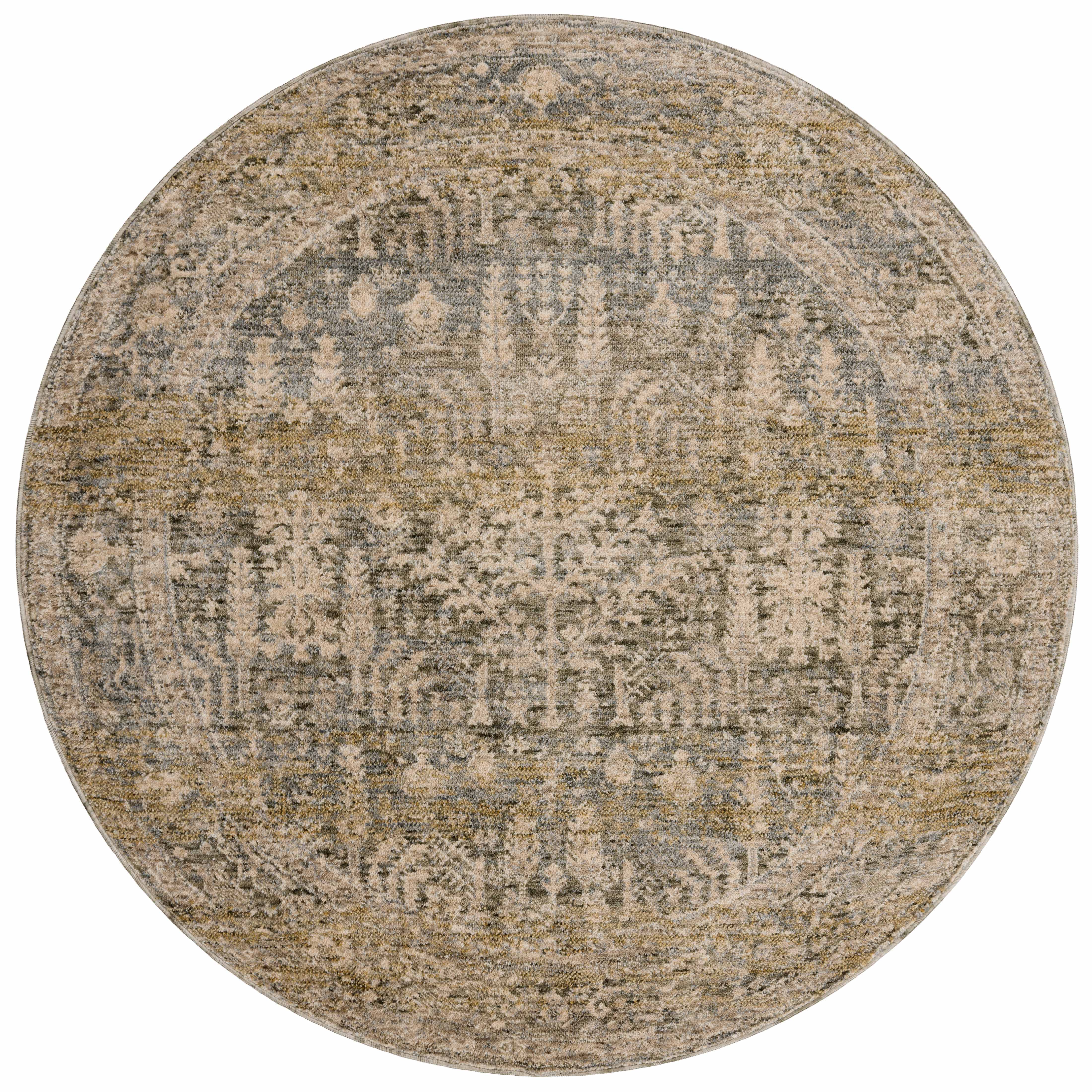 Magnolia Home by Joanna Gaines x Loloi Junie Moss / Natural Rug RUGS - vintage inspired Loloi