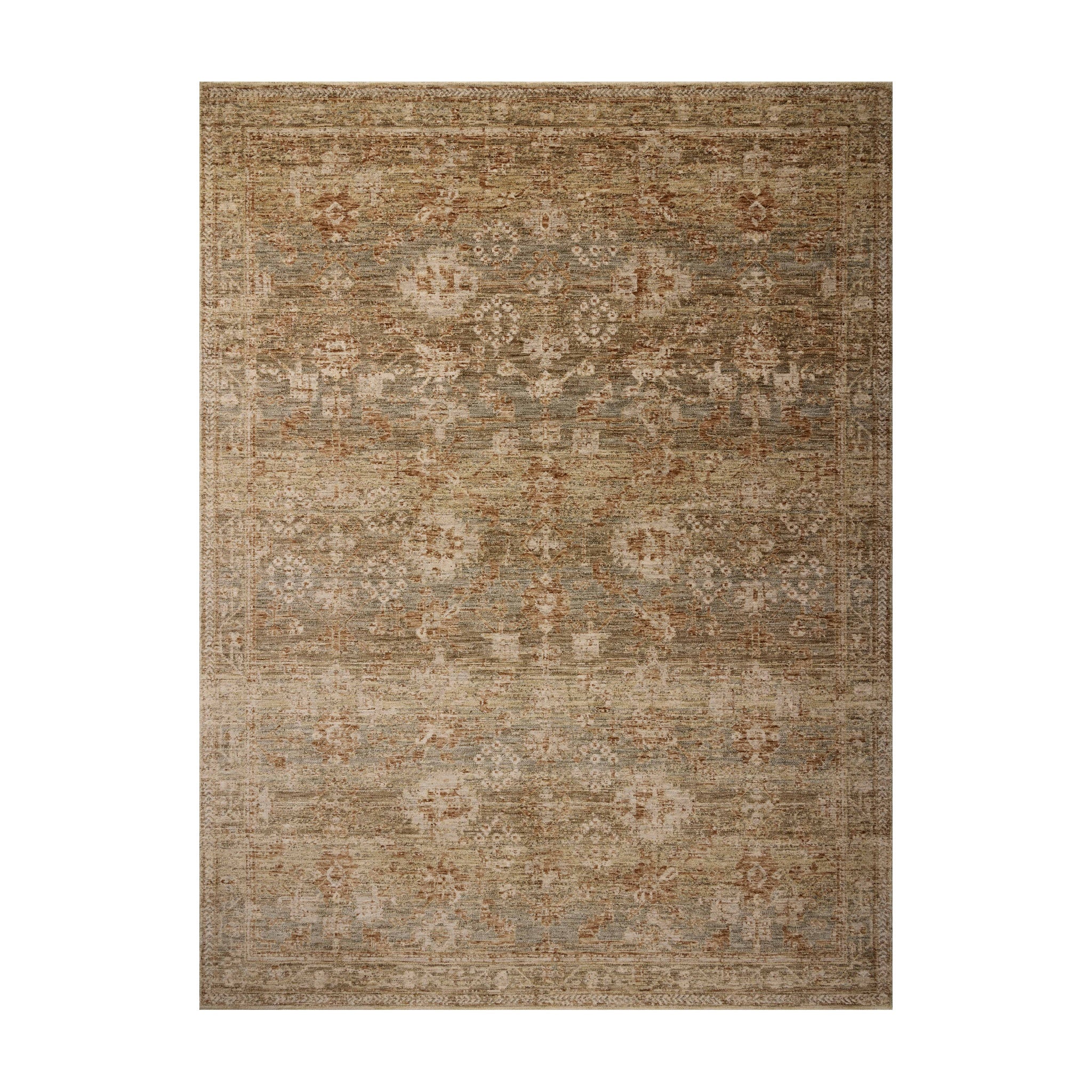 Joanna Gaines x Loloi Junie Spice / Multi Rug RUGS - synthetic Loloi 18" x 18"