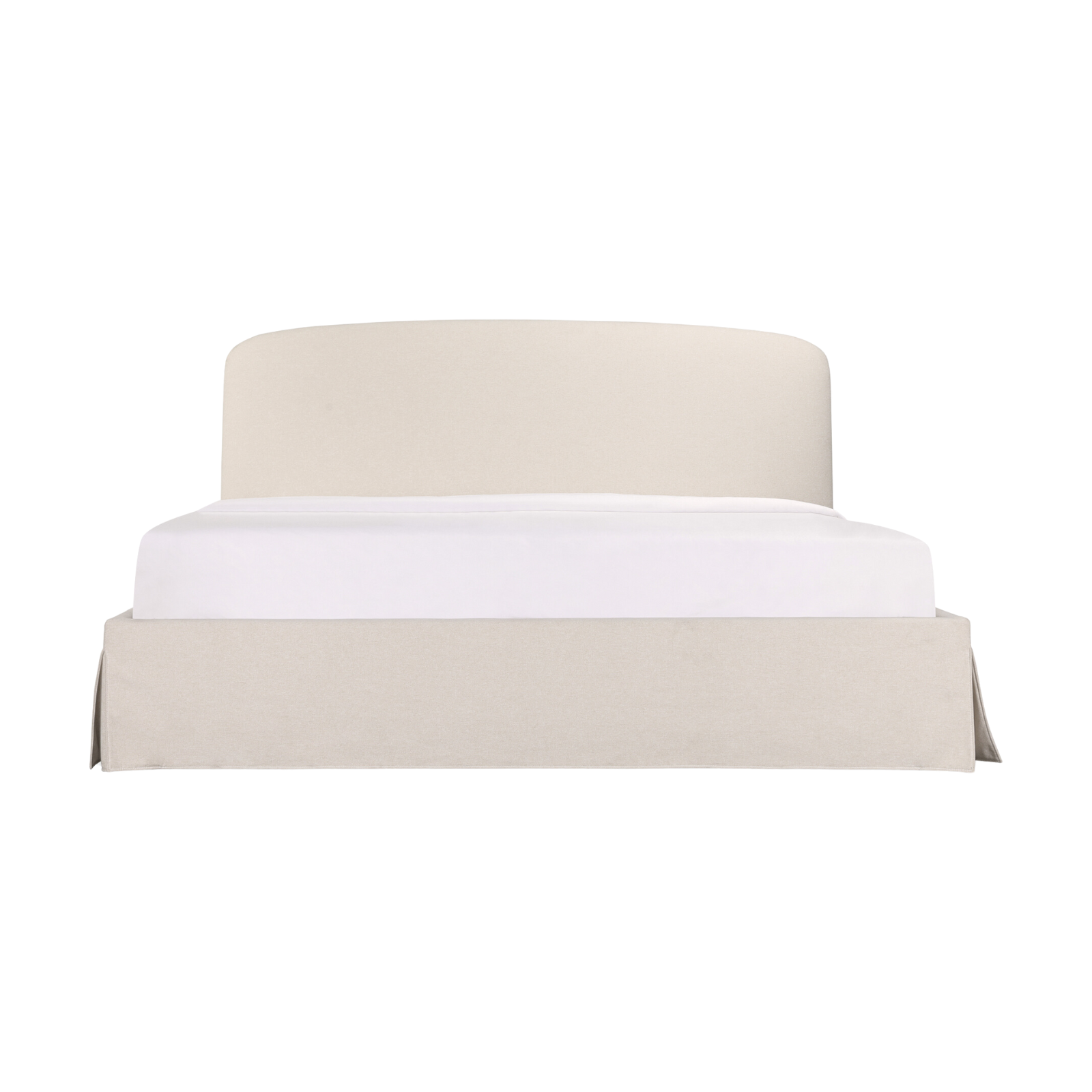 FLOOR MODEL - Jones Bed - Cream - Queen FURNITURE - floor model Moe's Furniture