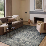 IN STORE - Loloi Josie Ocean / Natural Washable Rug IN STORE - Rugs Loloi