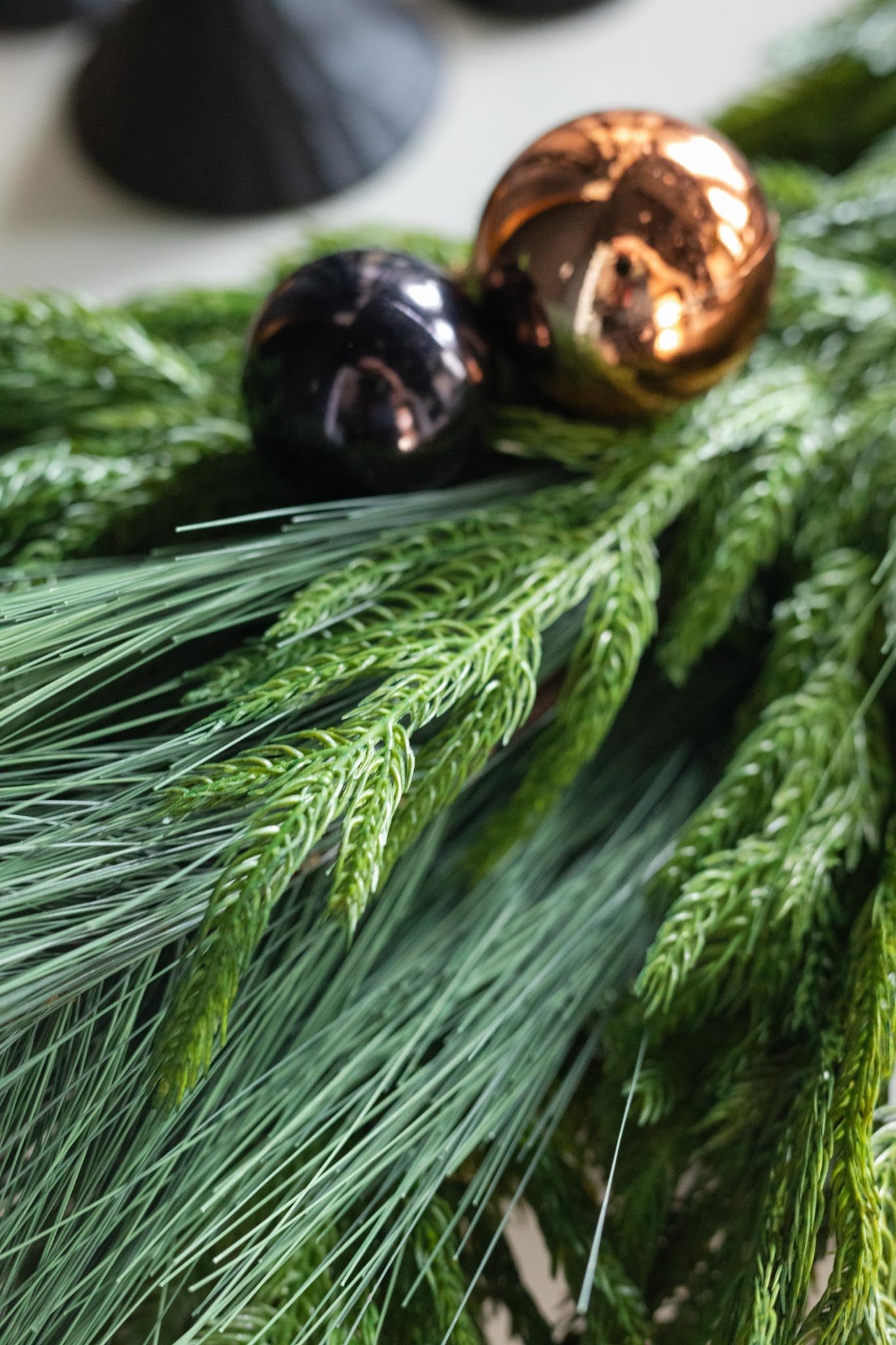 Faux Pine Needle Spray CHRISTMAS 2025 Tri W Imports