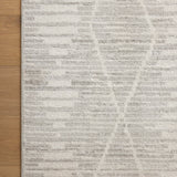 Loloi Kamala Ivory / Silver Rug 0-RUGS-patterned Loloi