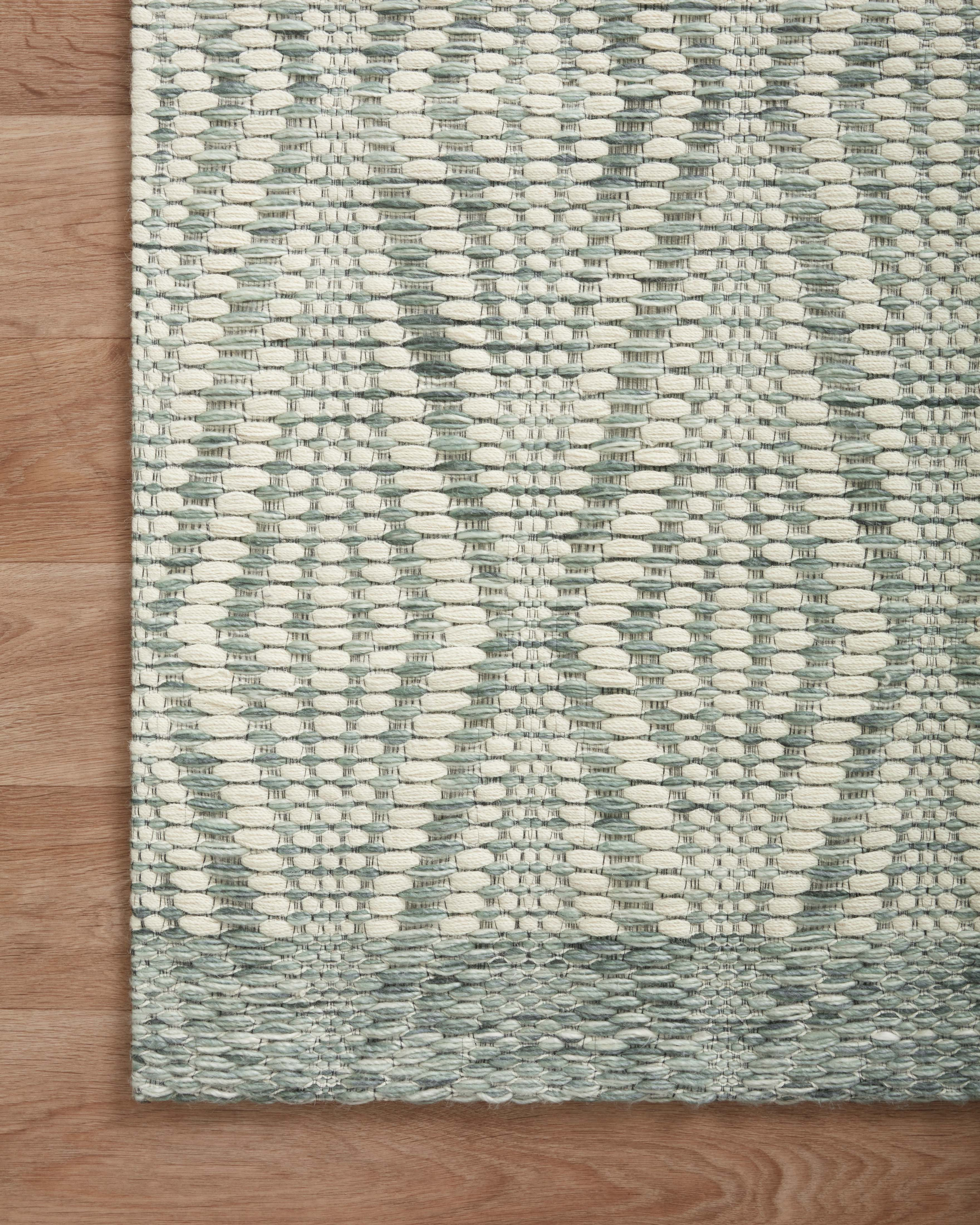 Loloi Kenzie Ivory / Sage Rug RUGS - wool Loloi