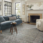 Jean Stoffer x Loloi Katherine Ocean / Gold Rug 0-patterned rugs Loloi