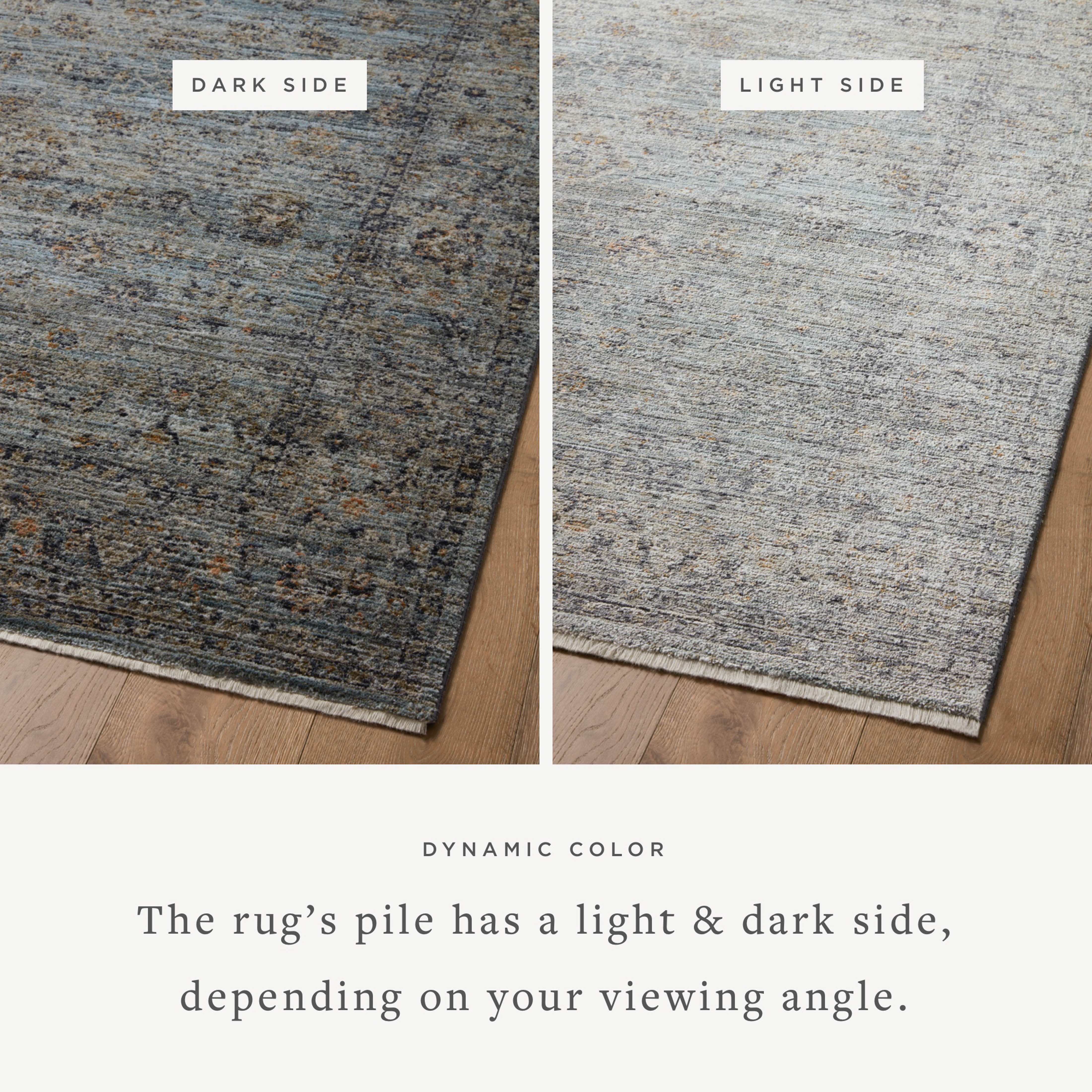Jean Stoffer x Loloi Katherine Ocean / Gold Rug 0-patterned rugs Loloi