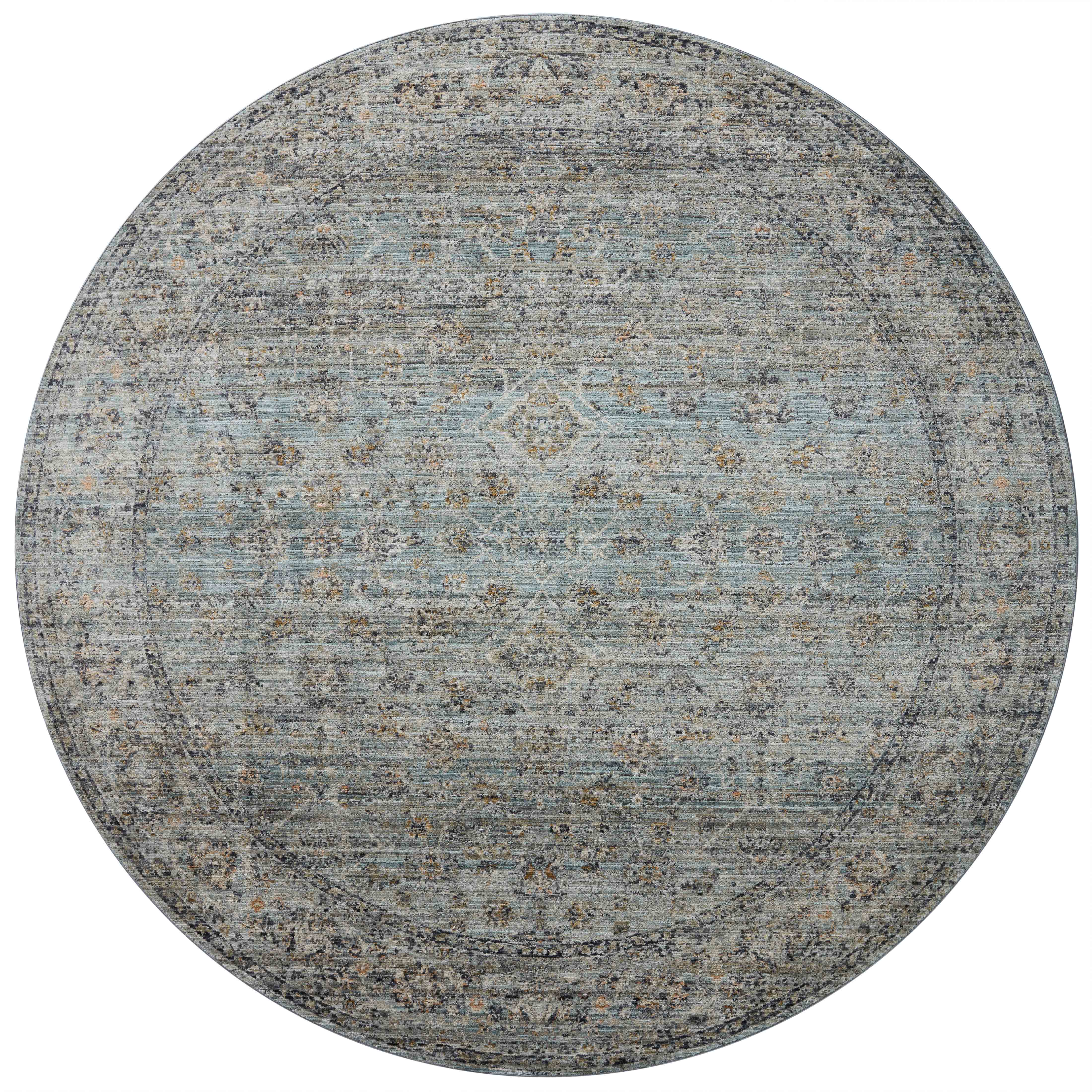 Jean Stoffer x Loloi Katherine Ocean / Gold Rug 0-patterned rugs Loloi