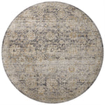 Jean Stoffer x Loloi Katherine Charcoal / Gold Rug 0-patterned rugs Loloi