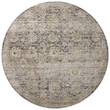 Jean Stoffer x Loloi Katherine Charcoal / Gold Rug 0-patterned rugs Loloi