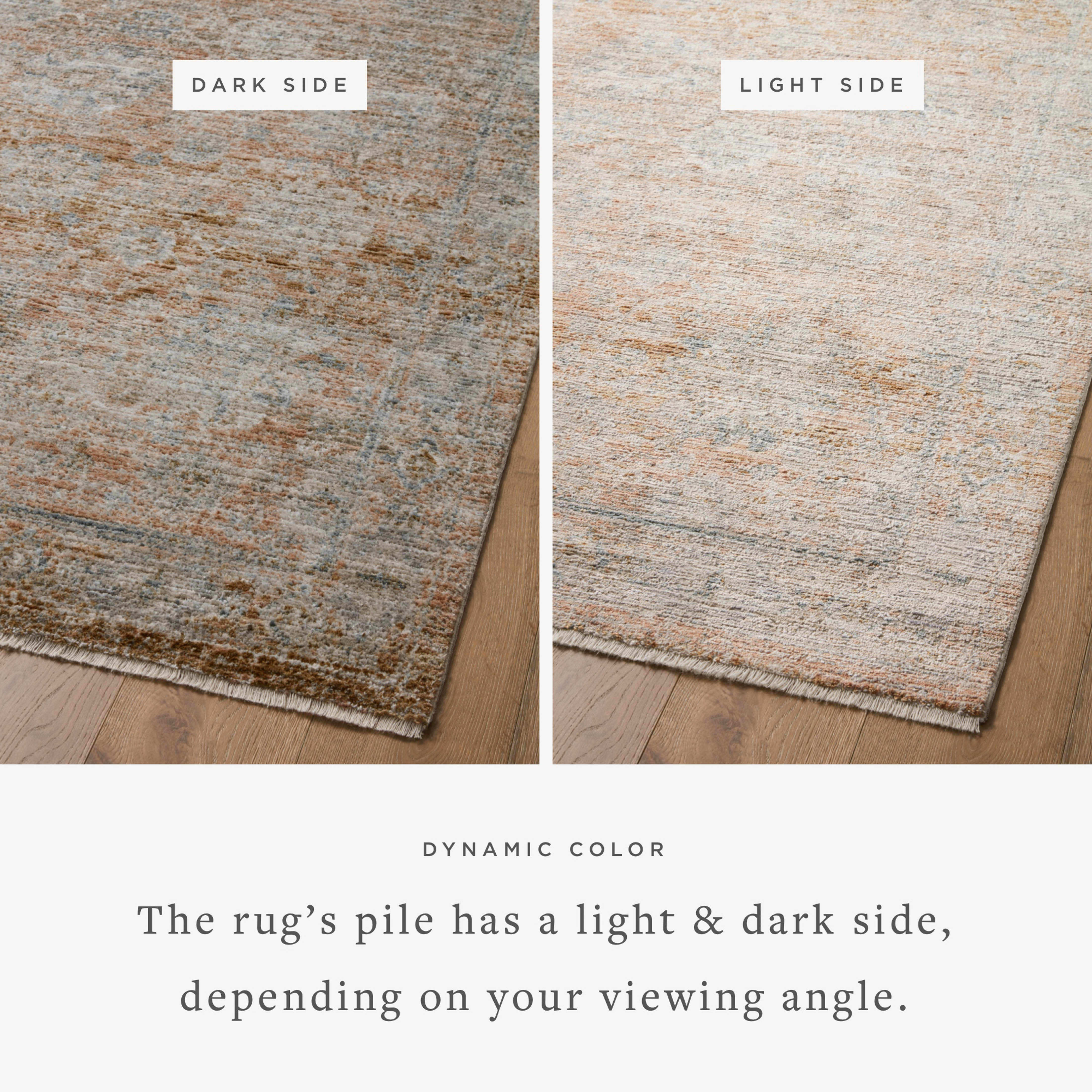 Jean Stoffer x Loloi Katherine Terracotta / Smoke Rug 0-patterned rugs Loloi