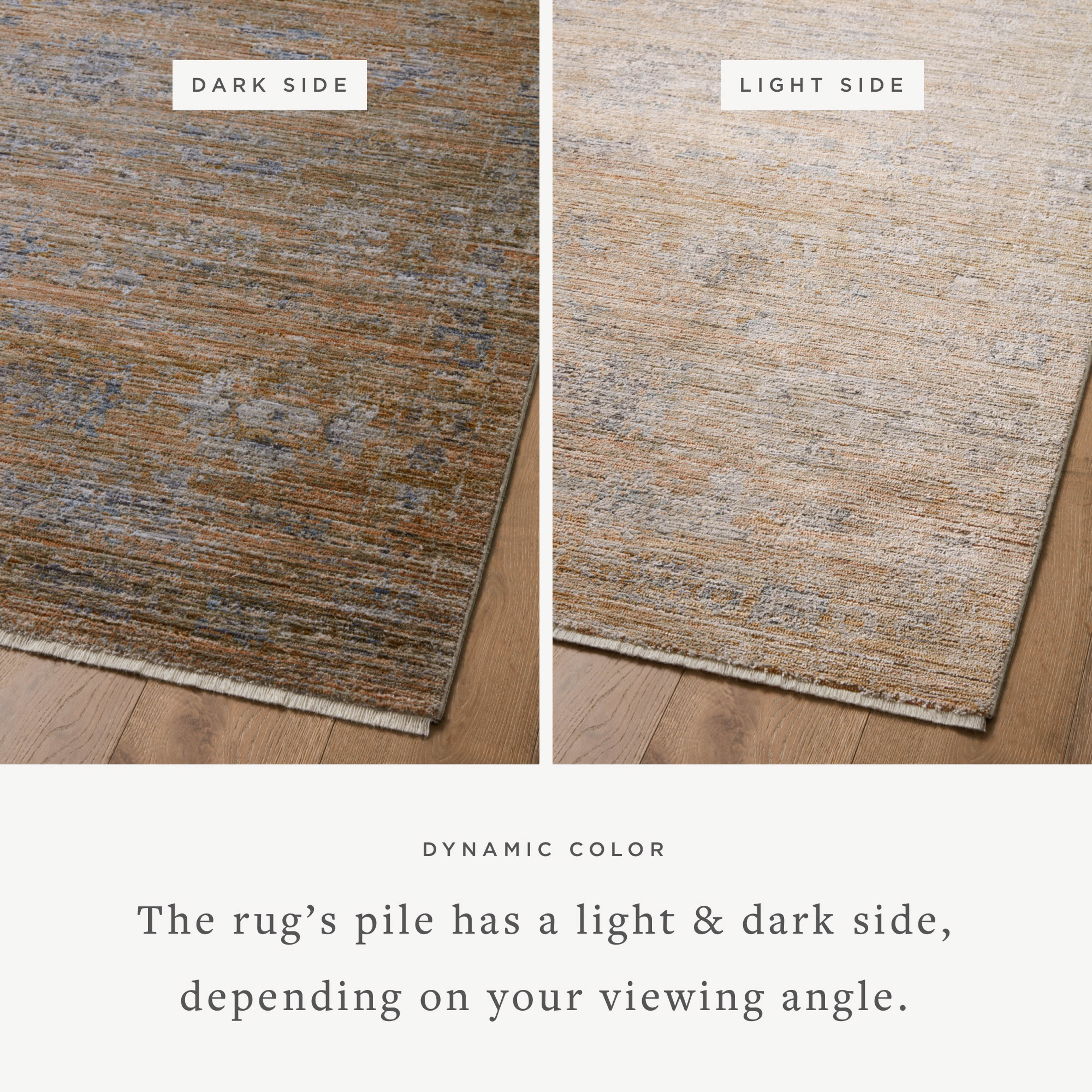Jean Stoffer x Loloi Katherine Copper / Steel Rug 0-patterned rugs Loloi