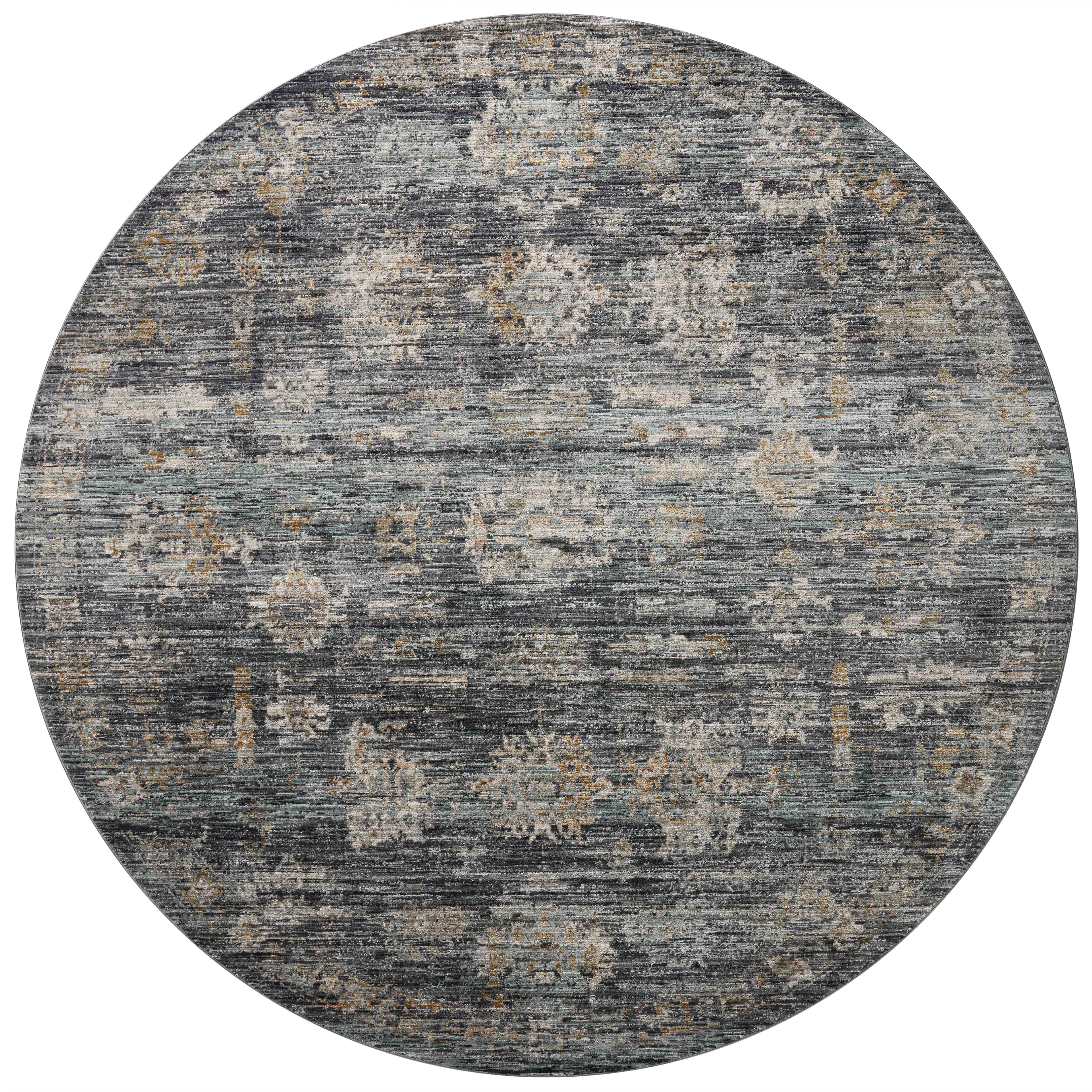 Jean Stoffer x Loloi Katherine Ink / Jade Rug 0-patterned rugs Loloi