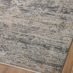 Jean Stoffer x Loloi Katherine Graphite / Jade Rug RUGS - synthetic Loloi
