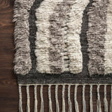 Loloi Khalid Stone / Charcoal Rug RUGS - wool Loloi