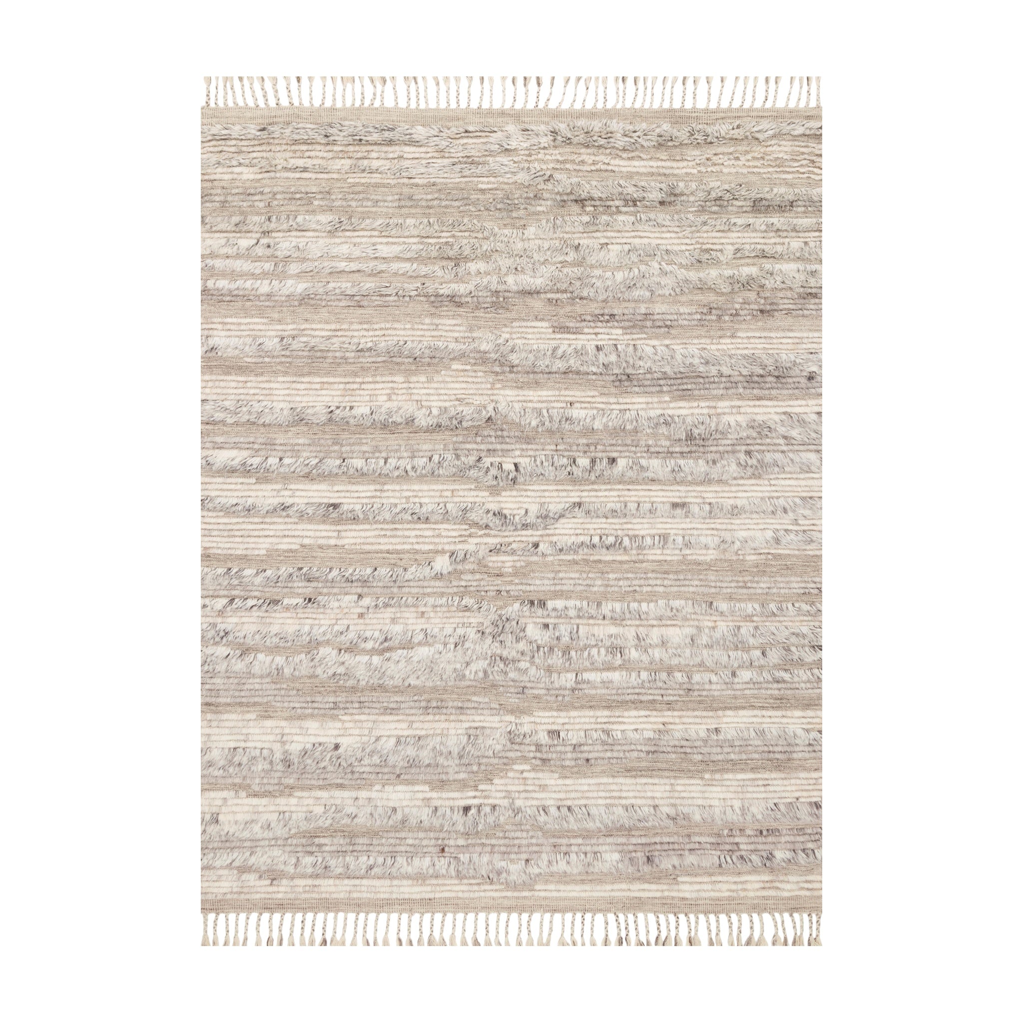 Loloi Khalid Natural / Ivory Rug RUGS - wool Loloi 18" x 18"