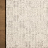 Brigette Romanek x Loloi Knox Ivory / Silver Rug 1- RUGS - wool Loloi