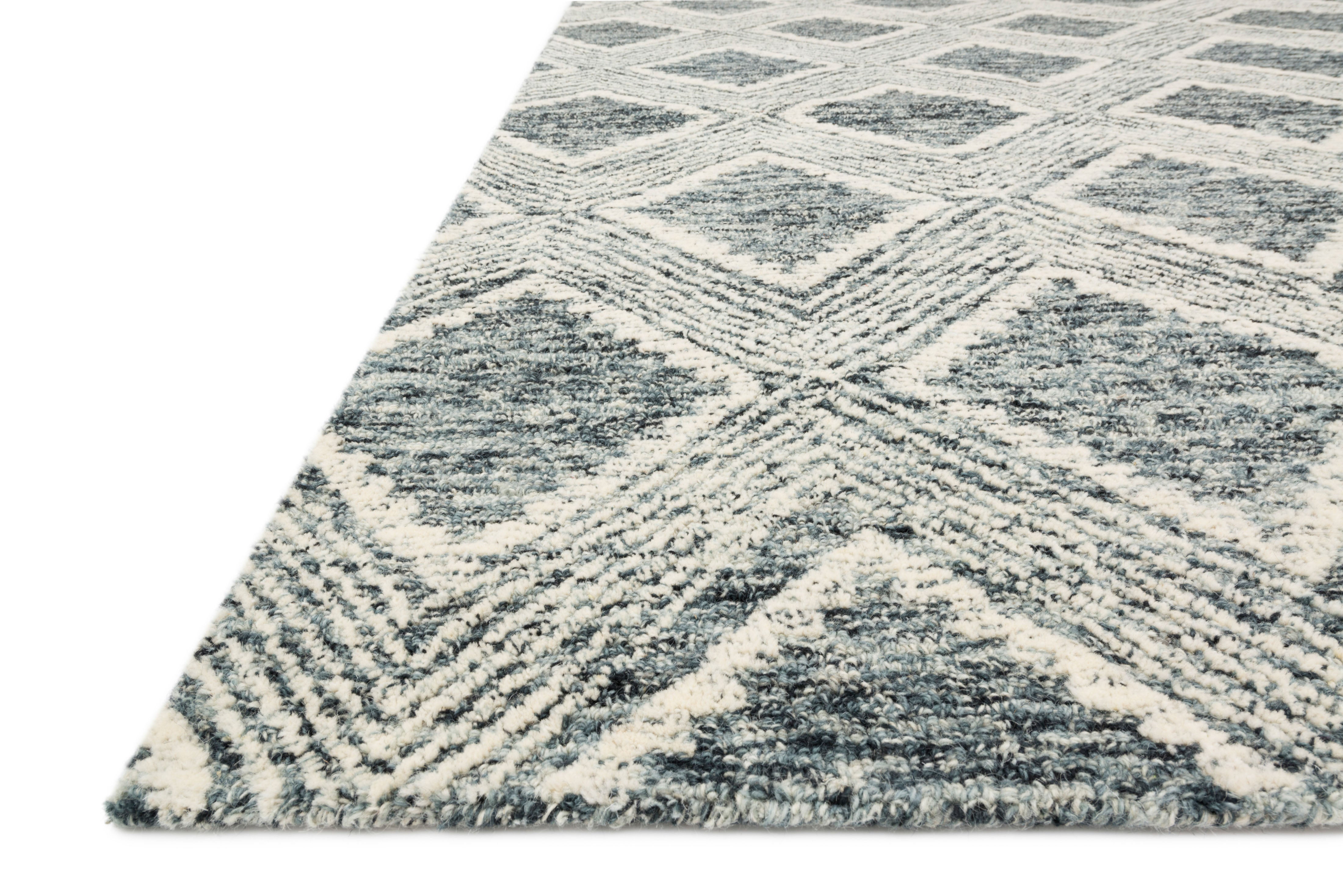 Loloi Kopa Ink / Ivory Rug RUGS - wool Loloi