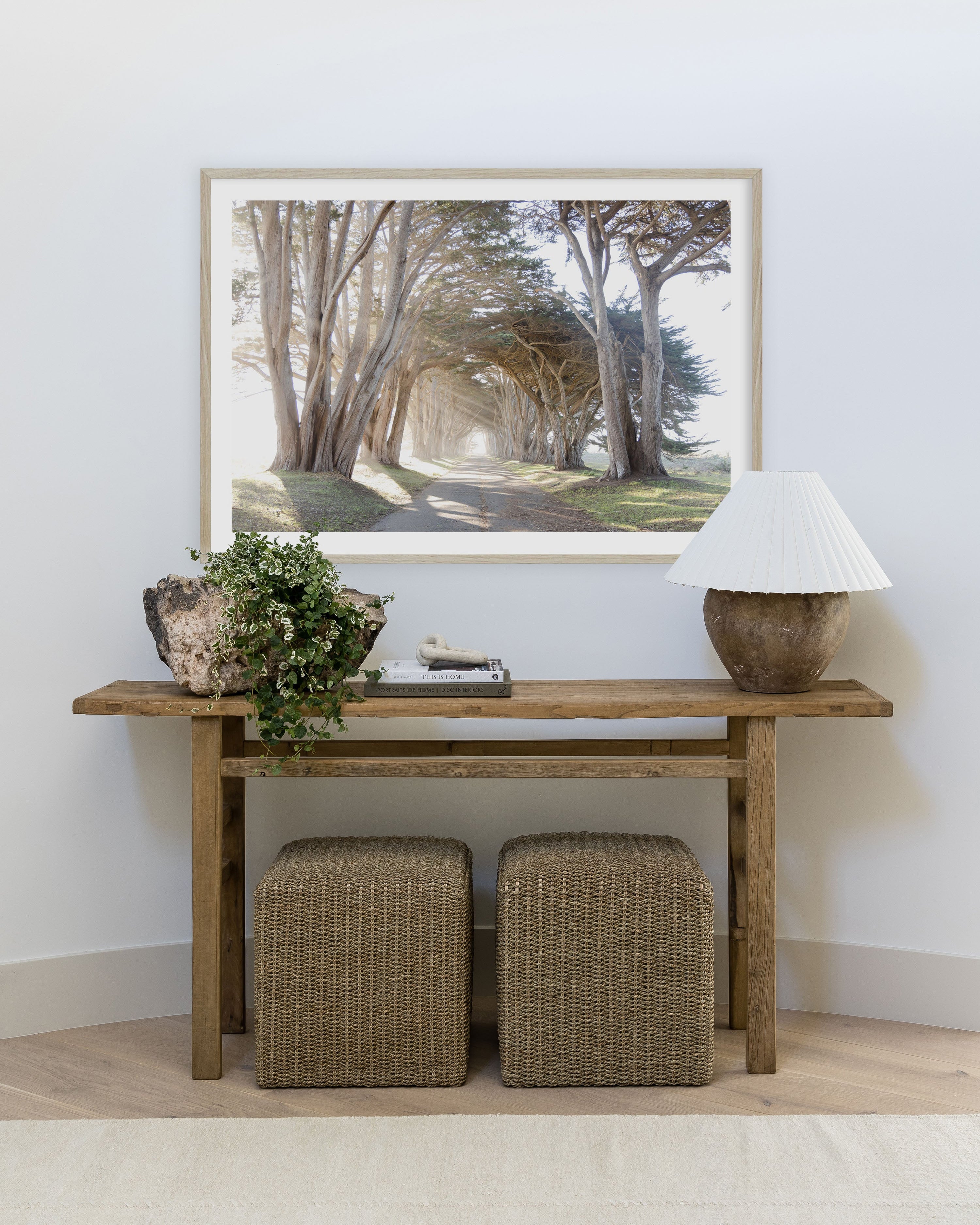 Koukila Stitch Hand Woven Linen Area Rug RUGS - Linen Momeni