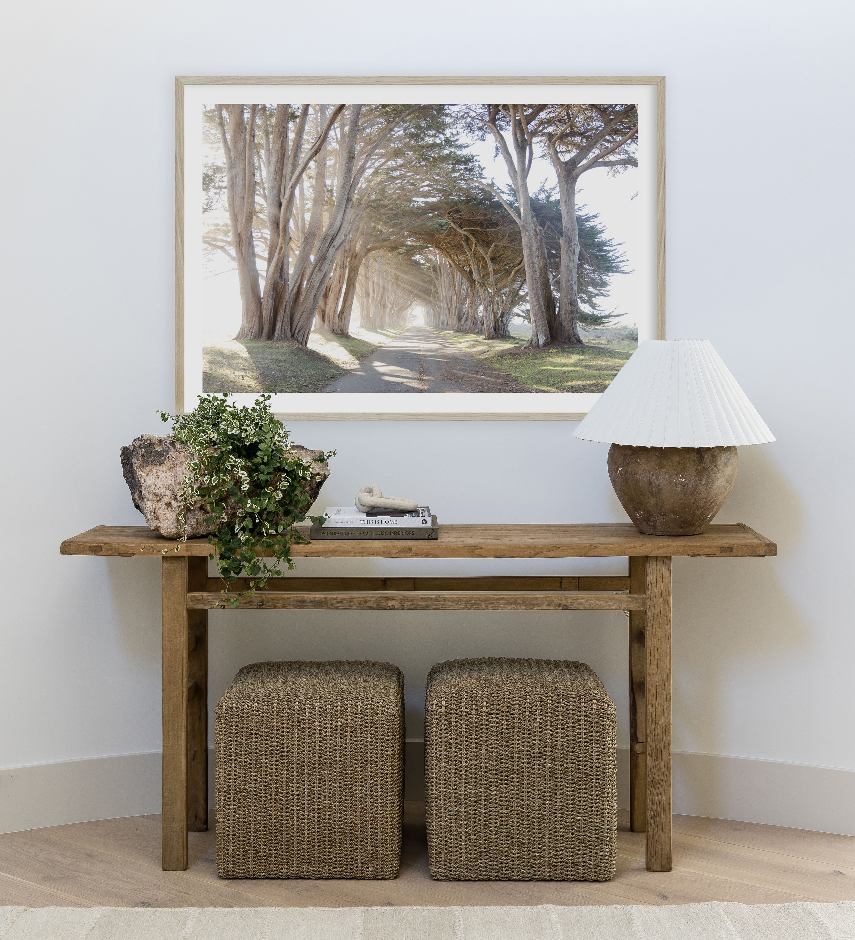 Koukila Stitch Hand Woven Linen Area Rug RUGS - Linen Momeni