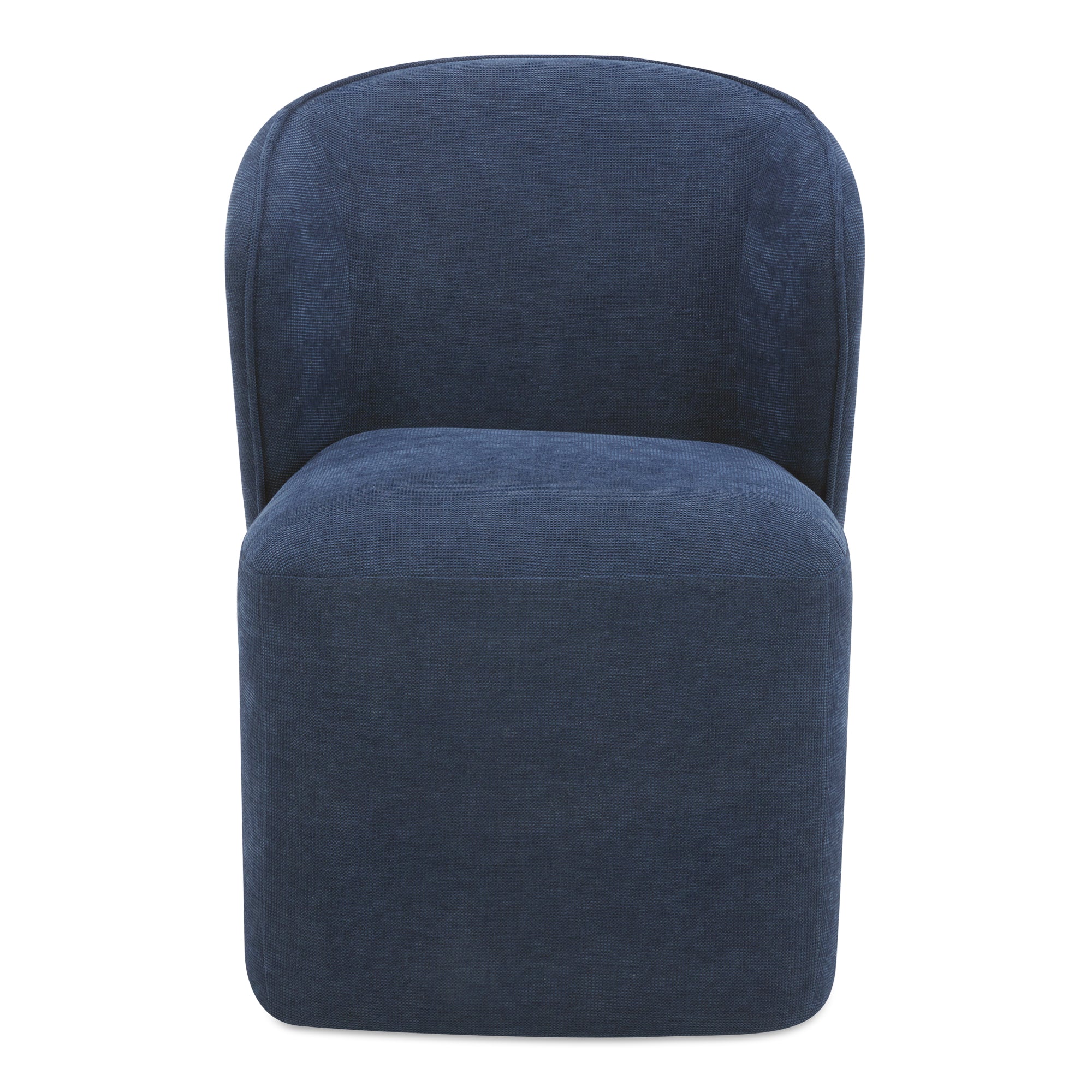 Lenny Rolling Dining Chair, Blue