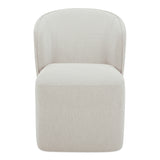 Lenny Rolling Dining Chair FURNITURE - dining chair Moe's Furniture Grey