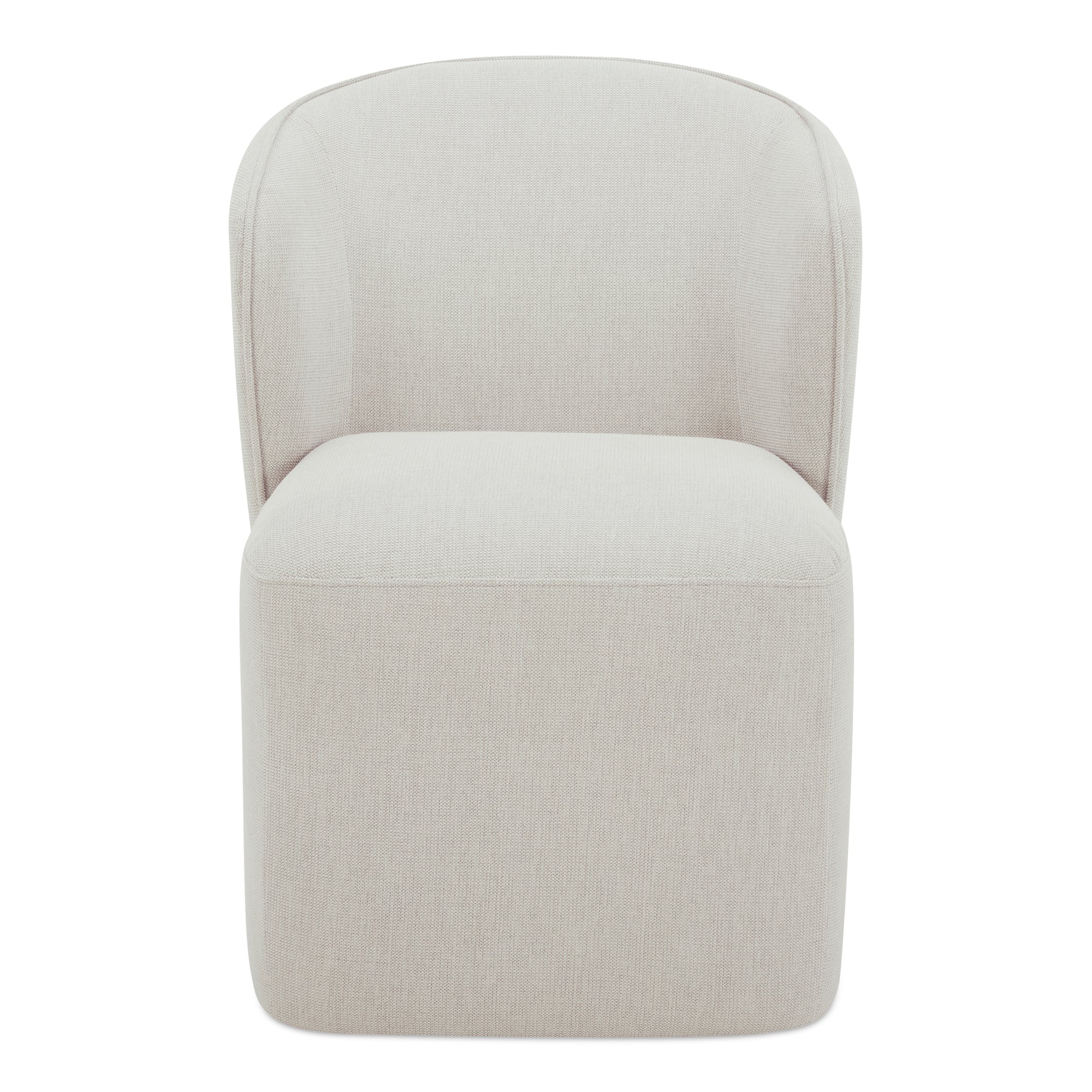 Lenny Rolling Dining Chair, Grey