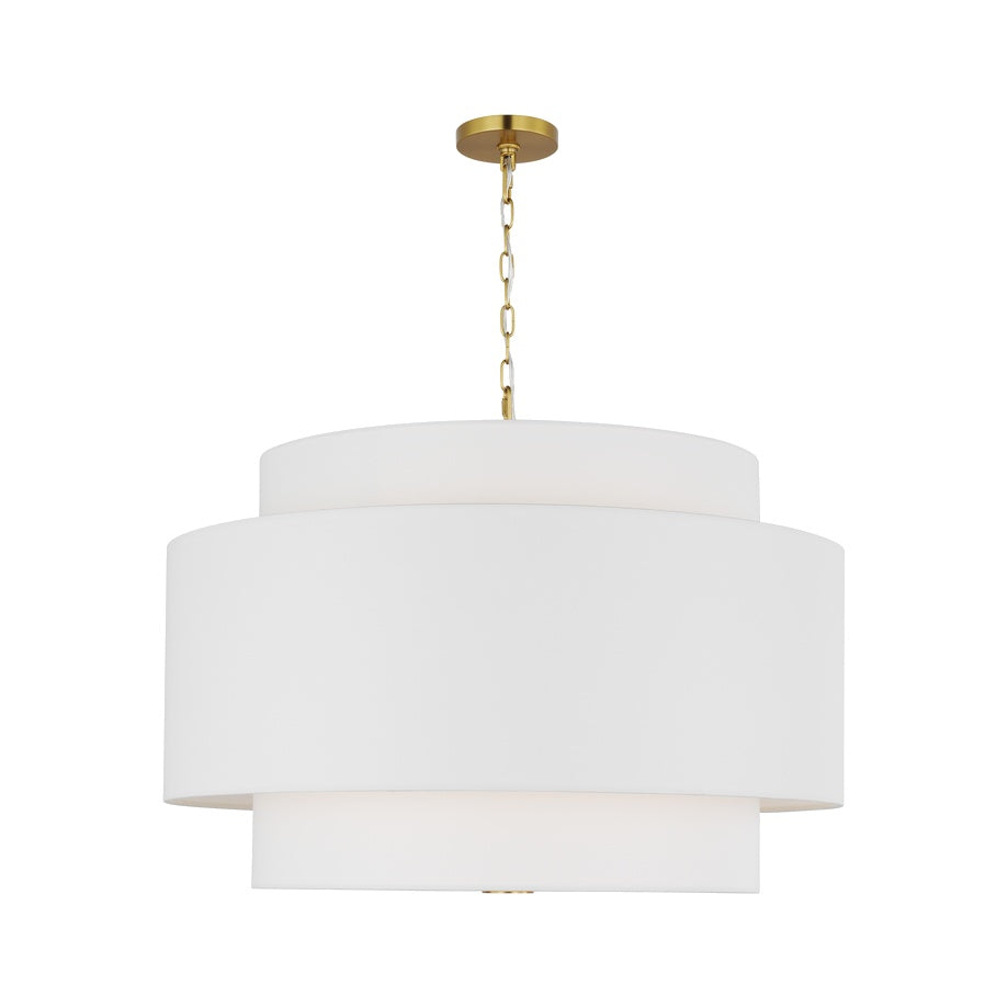 Sawyer Extra Large Hanging Shade, Burnished Brass