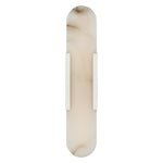 Melange 20" Elongated Sconce LIGHTING - sconce Visual Comfort Polished Nickel