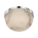 Melange 5" Solitaire Flush Mount LIGHTING - flush mount Visual Comfort - Signature Polished Nickel