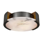 Melange Large Flush Mount LIGHTING - flush mount Visual Comfort Bronze