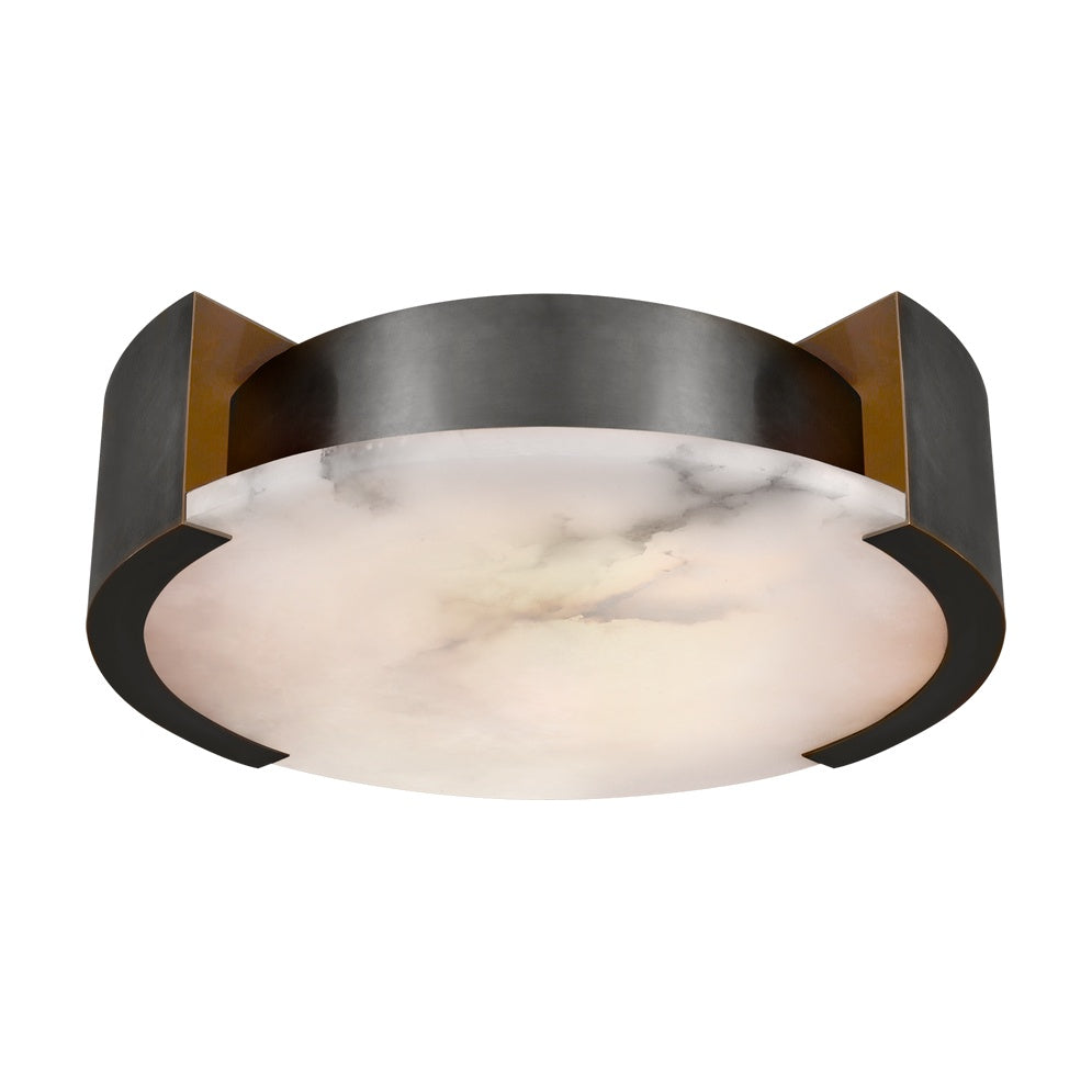 Melange Large Flush Mount LIGHTING - flush mount Visual Comfort Bronze