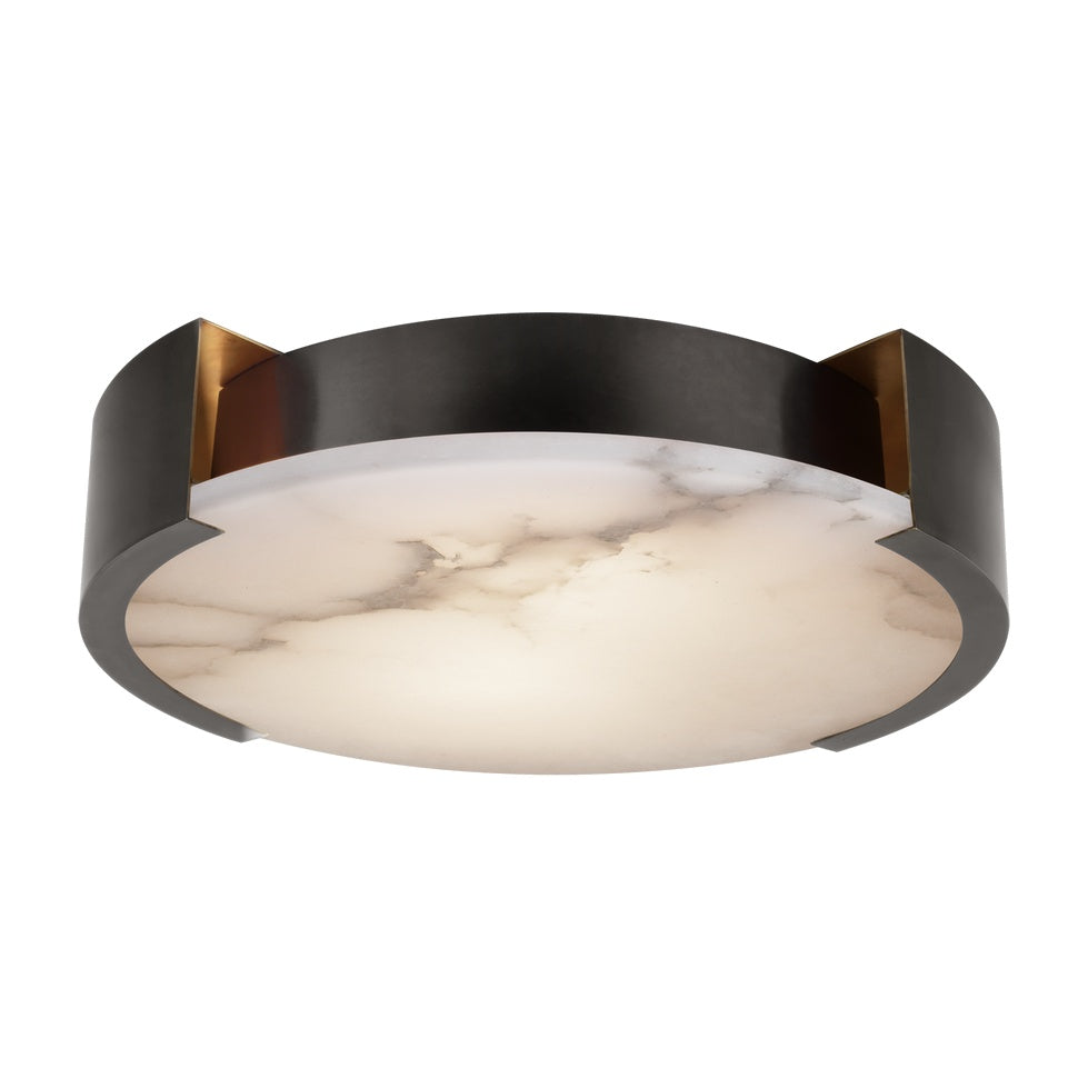 Melange X-Large Flush Mount LIGHTING - flush mount Visual Comfort Bronze